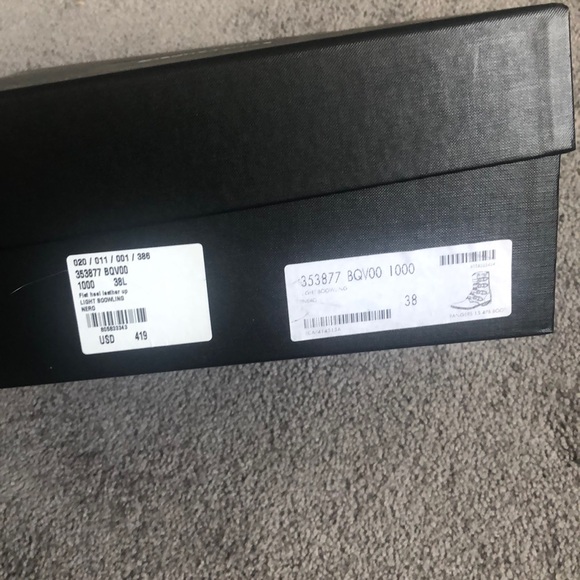 Authentic Saint Laurent combat boots - Picture 3 of 3